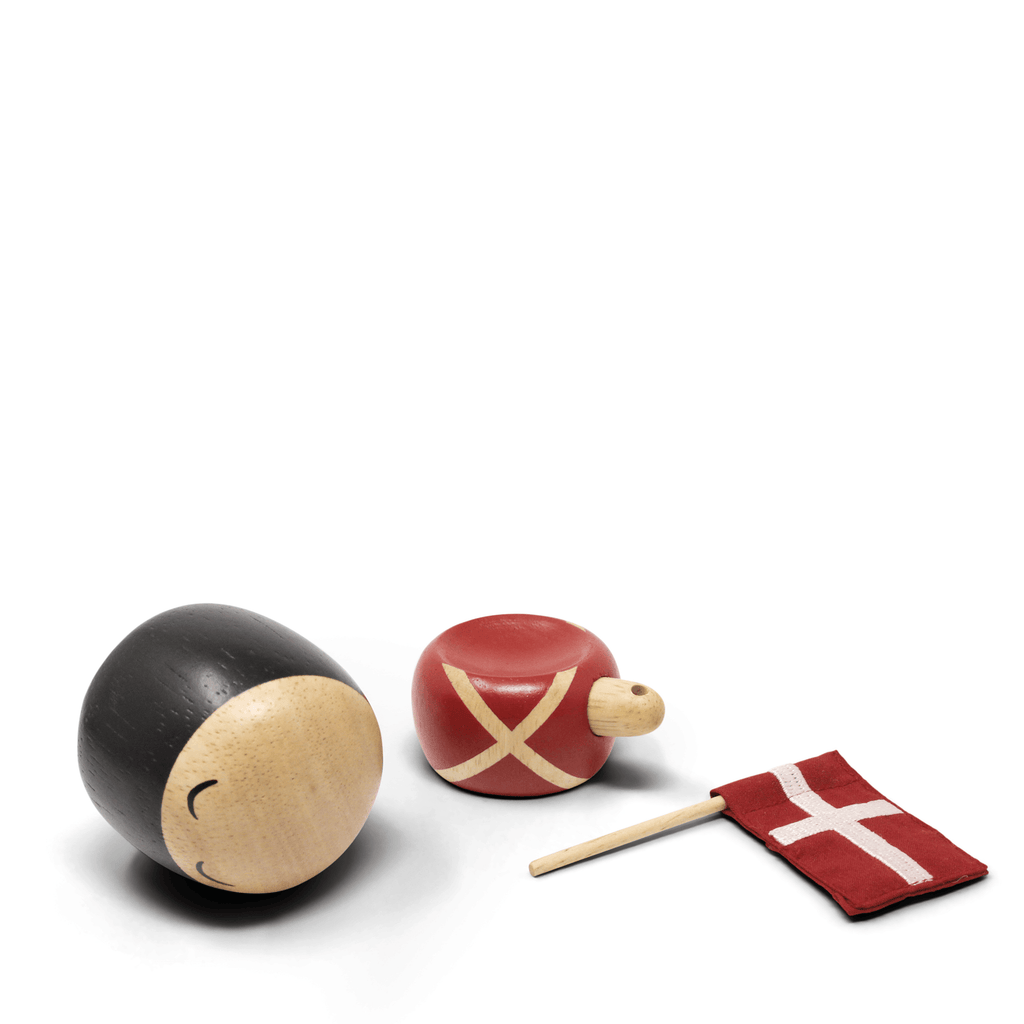Henrik - stor garder med flag